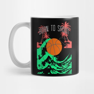 Basketball Born to shoot playbook 05 Mug